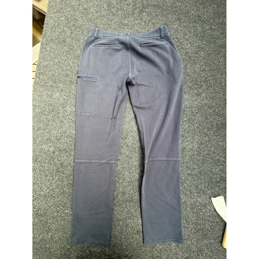 Vuori Meta Pants Mens 32 Charcoal Navy Performance Chino Stretch 5-Pocket - Picture 8 of 11